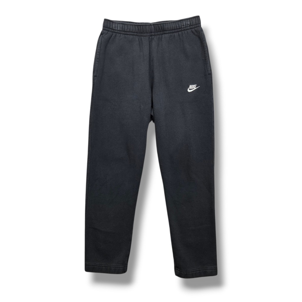 Nike Sportswear Club Fleece Sweatpants Mens Medium Black BV2707-010 PILLED
